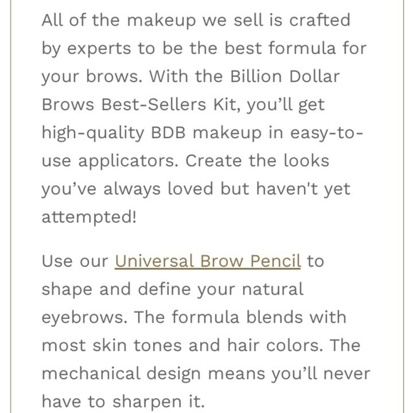 BDB Best Sellers kit complete brow set - Picture 5 of 7
